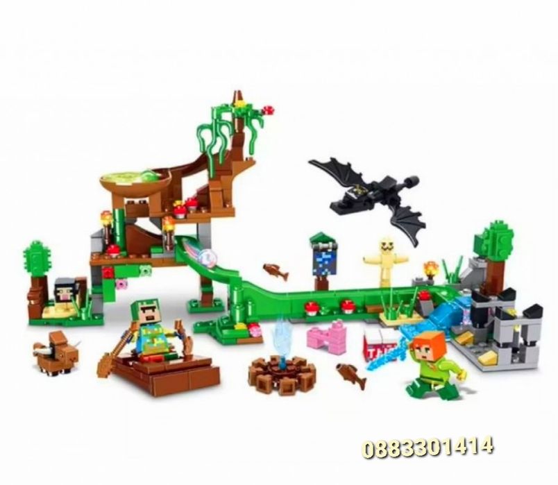 Конструктор Майнкрафт Minecraft 427 части