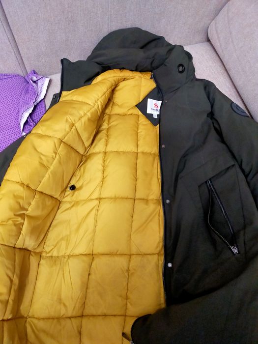 Зимнее пальто размер 44.46 на девочку