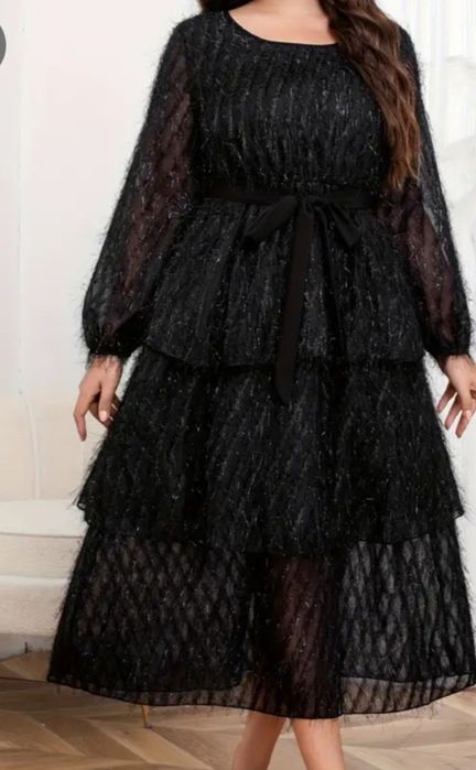 Продам платье черный 50размер