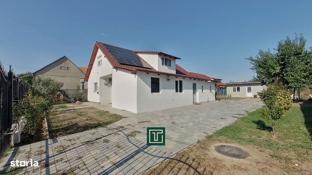 Casă noua mobilată modern, la cheie, cu 5 camere, în Vinga