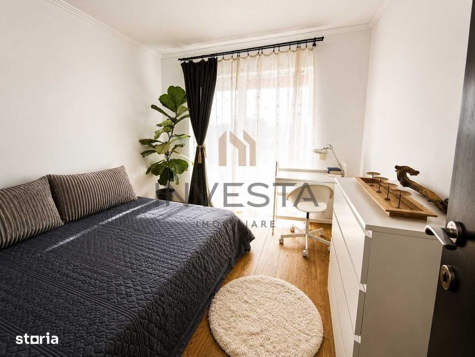Apartament 4 camere 92 mp utili cu terasa 105 mp,parcare, Intre Lacuri