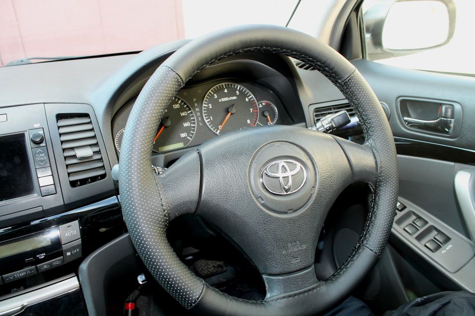 Оплетка  руля на шнуровке