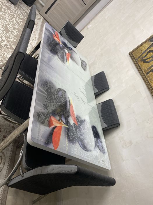 Стол со стульями продам