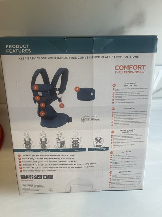 Ergobaby Omni 360 Cool Air Mesh переноска