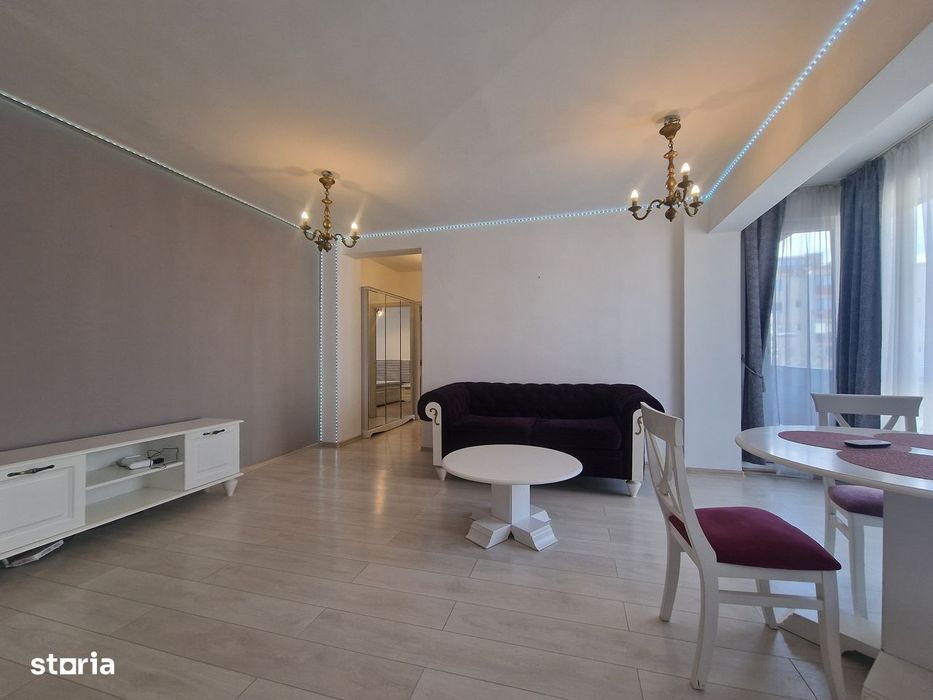 Tomis Plus- 2 camere, mobilat-utilat complet, termen lung, etaj 2-400e