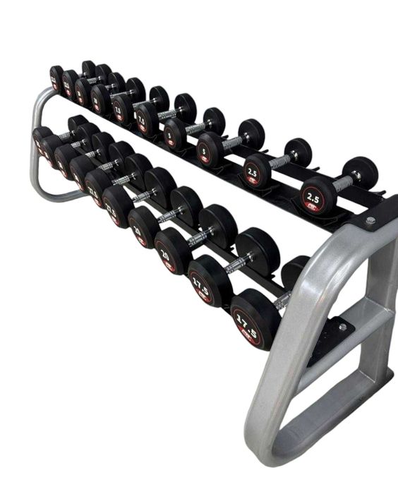 Набор гантели со стойкой от 2.5кг до 25 кг