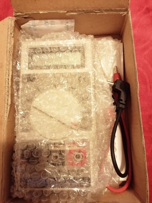 Multimetru Digital TES 1500 Made in Taiwan, Produs Nou de calitate. 
Se poate livra prin Fan Curier sau predare personala în Constanța. 

Manufacturer
