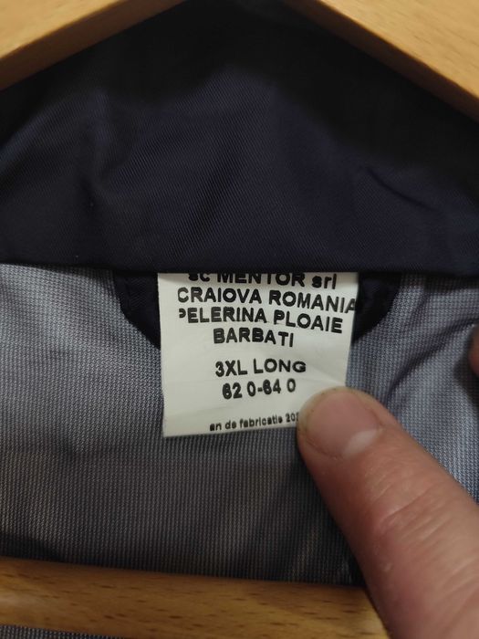 Pelerină de ploaie Nouă Extra Long, Poliția de Frontieră + parazăpezi .