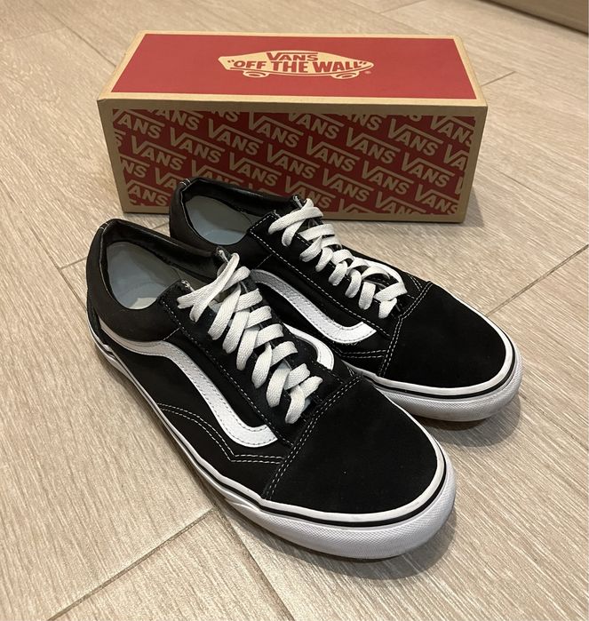 Кеды Vans Old Skool черные (оригинал)