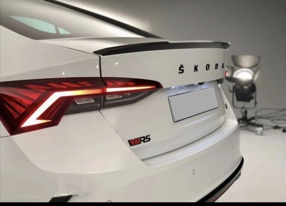 Eleron / lip codita portbagaj dedicat Skoda Octavia 4 model M4 Style
Produs nou, plastic ABS rezistent, vopsit negru lucios, aftermarket
