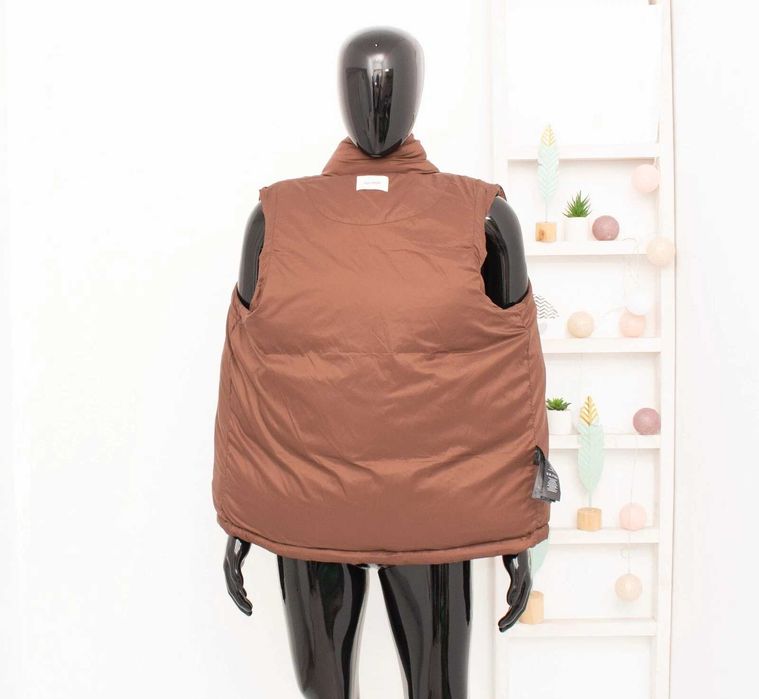 Holzweiler Ail Down Vest мъжка пухена грейка кафяв елек пух и пера S