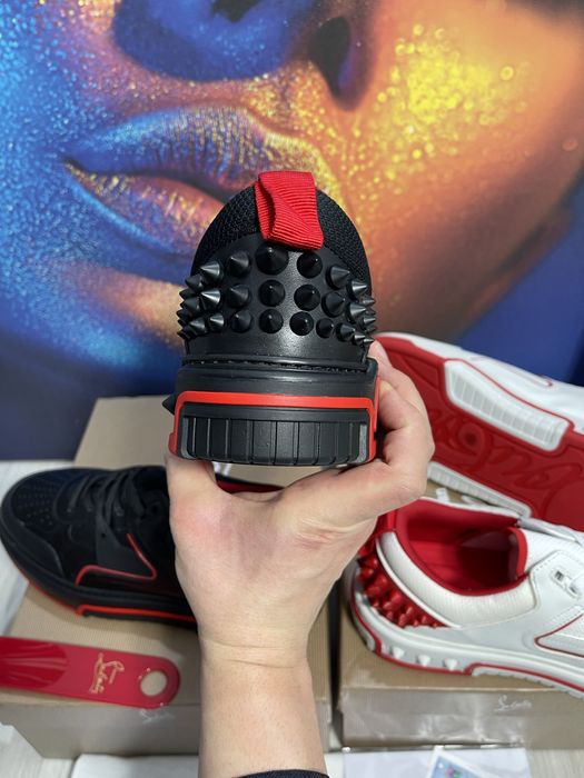 Adidasi Christian Louboutin piele naturala Full Box