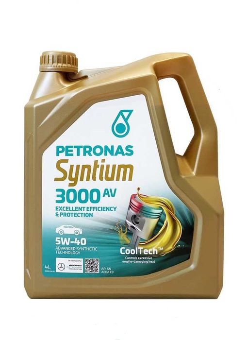 Двигателно масло PETRONAS SYNTIUM 3000AV 5W40