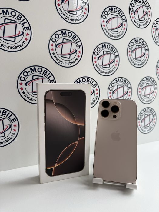 iPhone 16 Pro - 128GB - Desert - Impecabil - Garantie