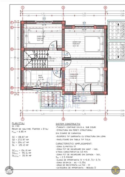 Valea Adanca str Vaii Vila duplex S=120mp teren 250mp