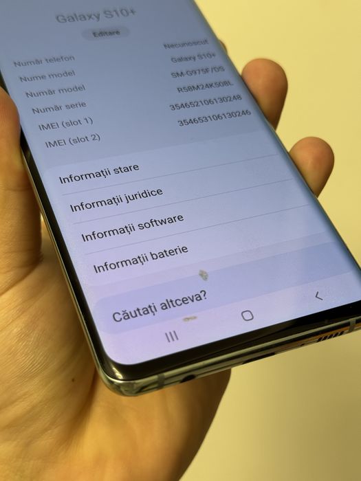 Samsung Galaxy S10+ Plus 128 GB, Green Emerald Excelent