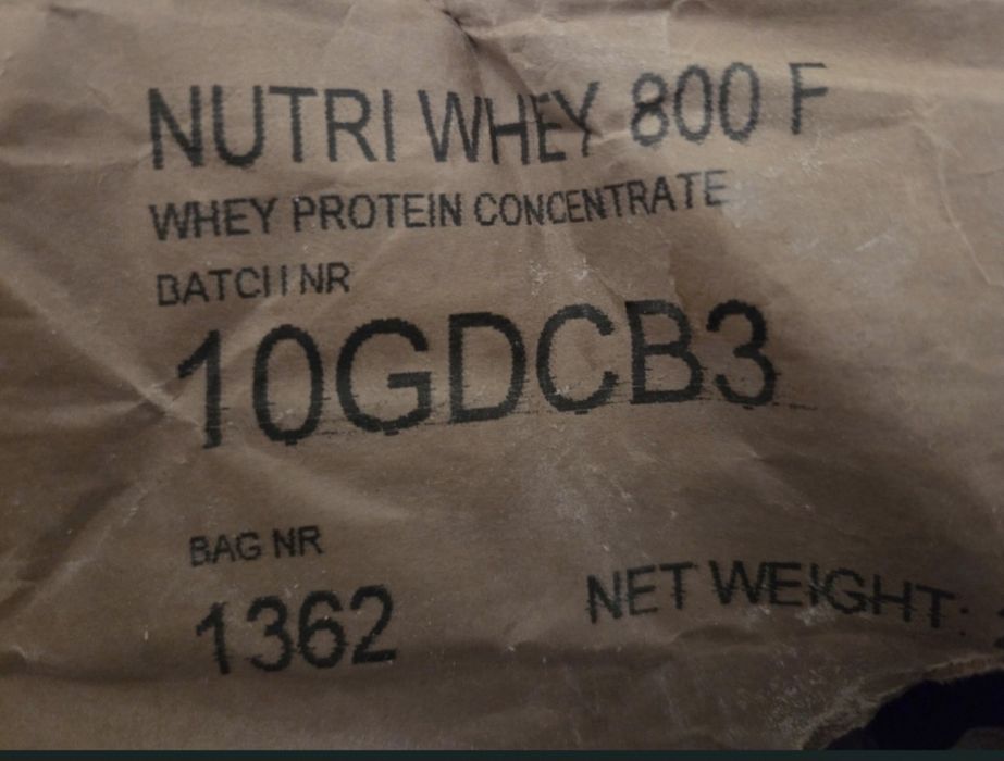 ПРОМОЦИЯ 80% Суроватъчен протеин концентрат Nutri Whey 800F