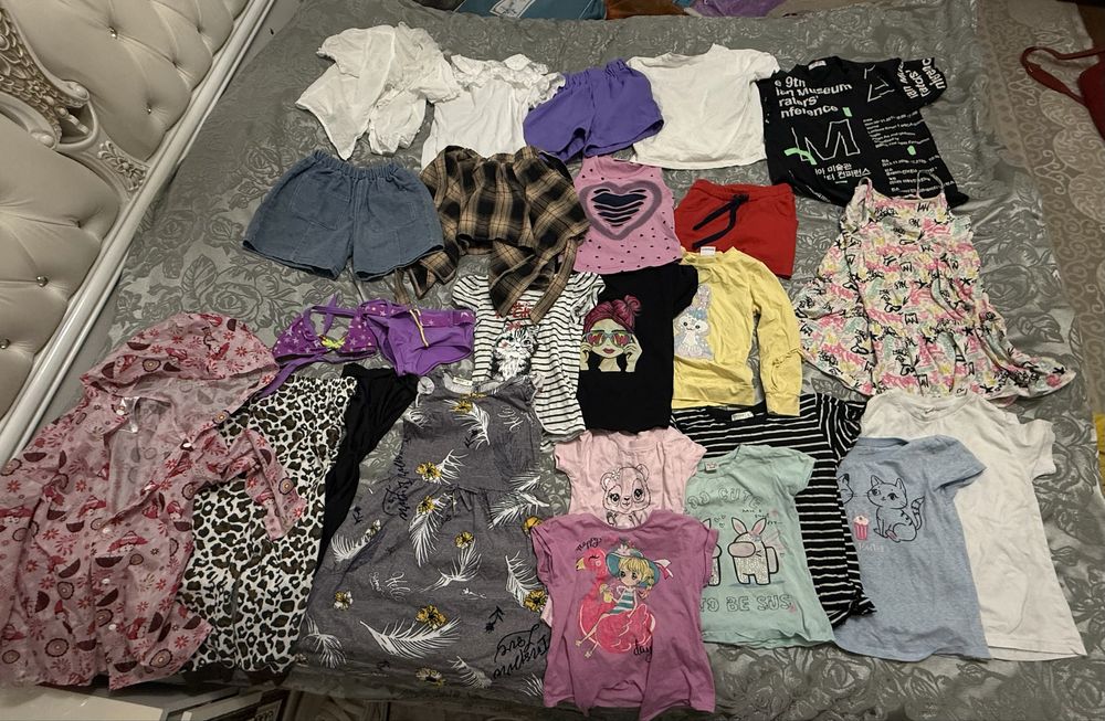 Вещи на девочку 4-8 лет