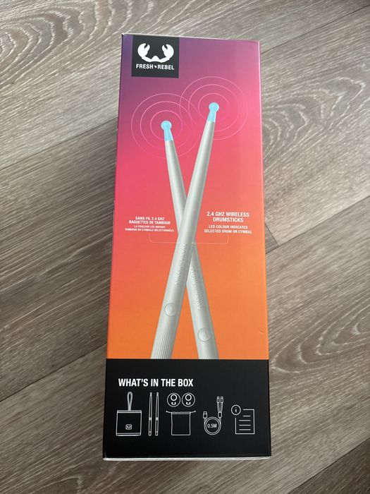 Set Tobe Electronice Aeriene Fresh 'n Rebel Air Drums cu Boxă Bluetooth și Pedale