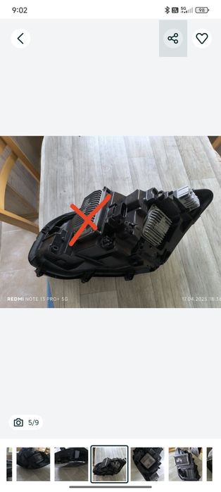 Продавам оборудван Фар за Mercedes- Benz AMG GT R190  C190