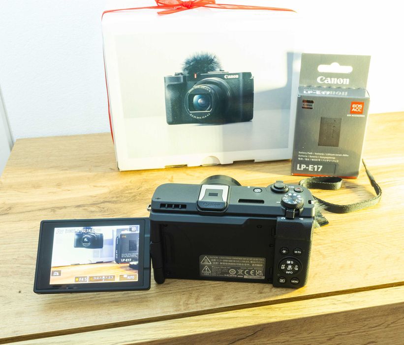 Canon PowerShot V1 (Camera Foto/Video Vlog) 4K 60fps+Card 128GB