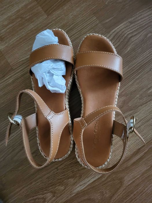 Сандали на  Marc O'Polo зелени и кафяви