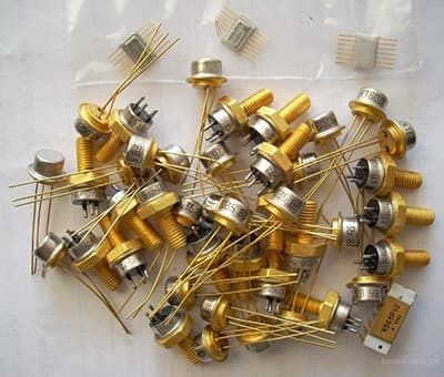 Радио детали платы микросхема