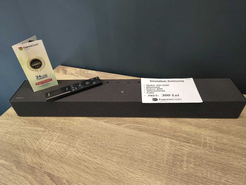 (AG51) Soundbar Samsung HW-C410G b6206.2 - Garantie 2 ani!