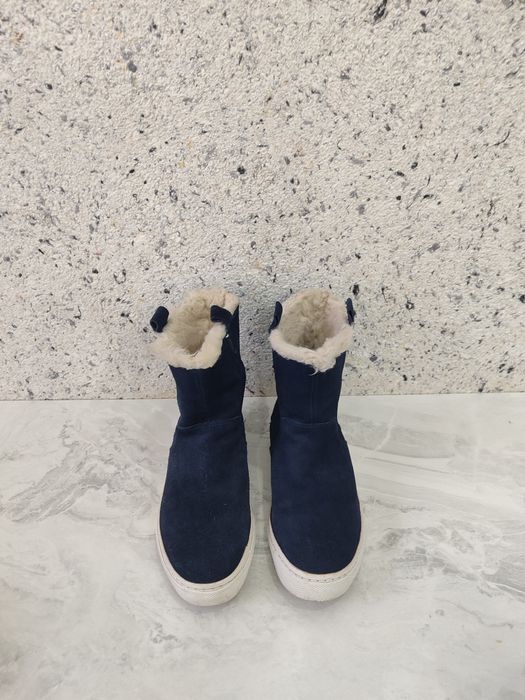 Сапоги Zara замша