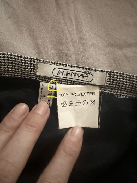 Fusta midi S talie inalta