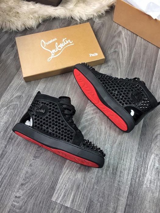 Louboutin high sneakers *calitate premium*