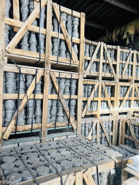 Гранитные балясины, гранит в Астане