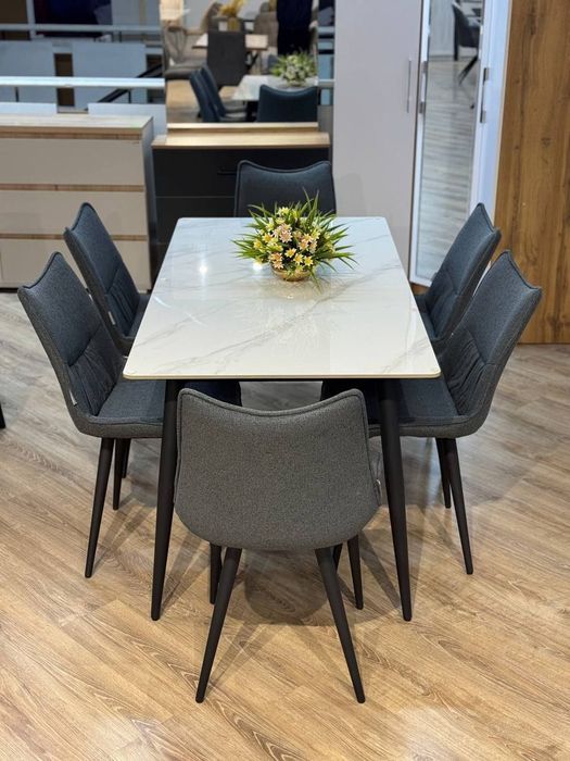 Обеденный стол стул 6/1