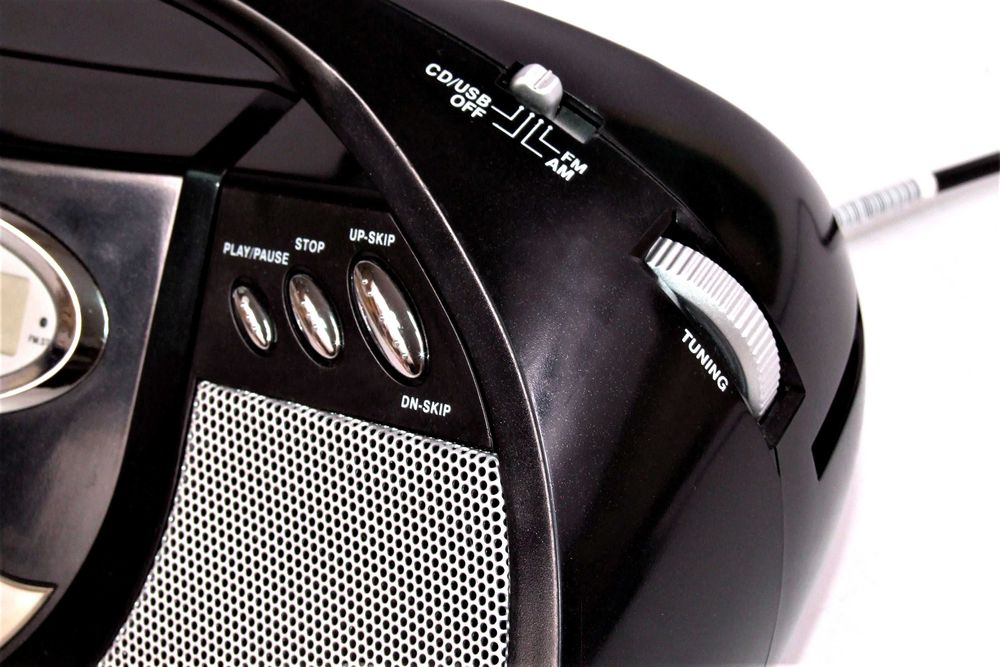 CD - MP3, stick USB player cu radio AEG, priza + baterii, Germany, NOU