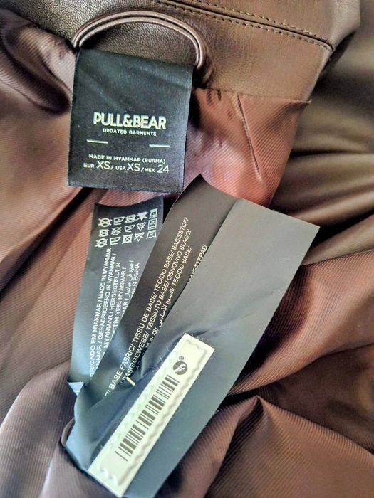 Новый Кож Пиджак PULL&BEAR Spain 46р