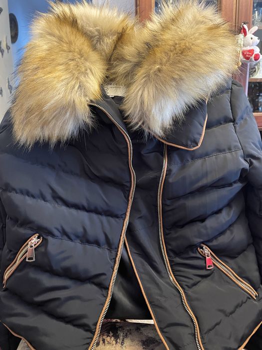 Geaca dama cu guler blana