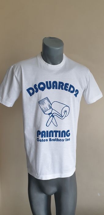 DSQUARED2 Cotton Mens Size S НОВО! ОРИГИНАЛ! Мъжка Тениска!