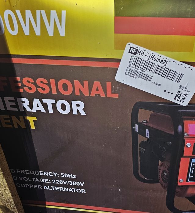 Generstor electric nou