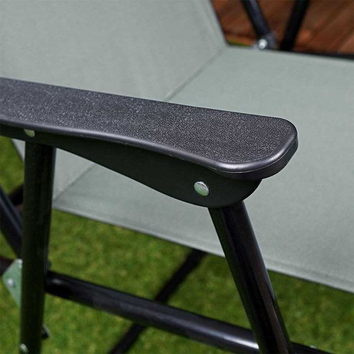 Сгъваем стол за къмпинг, градина , плаж и други, сив, 54 x44,5 x72,5cm