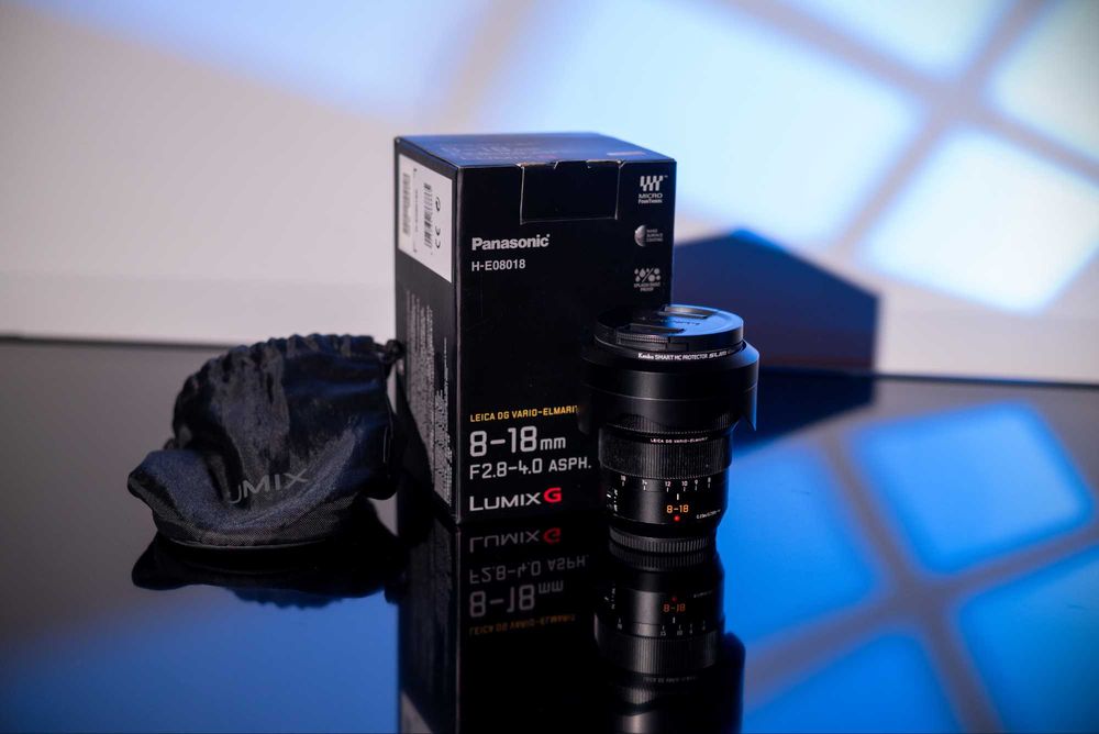 Obiectiv Panasonic Leica  8-18 mm f2,8-4  montura MFT  micro4/3