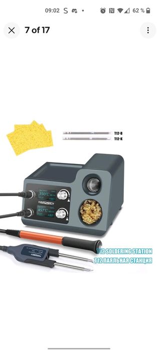 Statie de lipit profesionala dubla