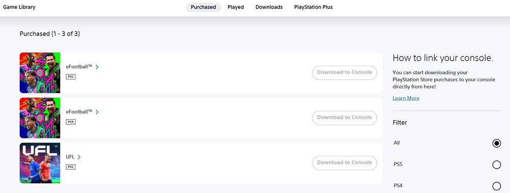 Аккаунт с играми для PS5 (британский регион)