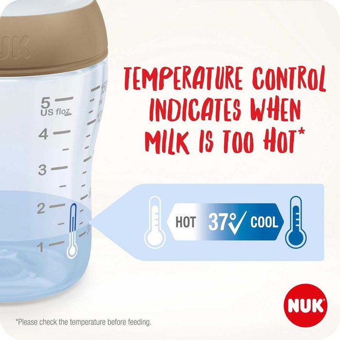 NUK Perfect Match – Комплект бебешки шишета с антиколик система и залъгалка, 0–6+ месеца, Disney Winnie the Pooh, 4 части