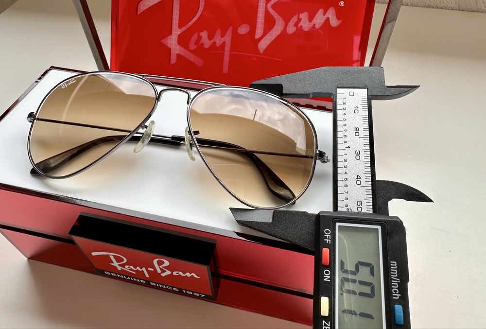 Ray Ban Aviator RB3025 58мм – като нови 9.9/10 Made in Italy