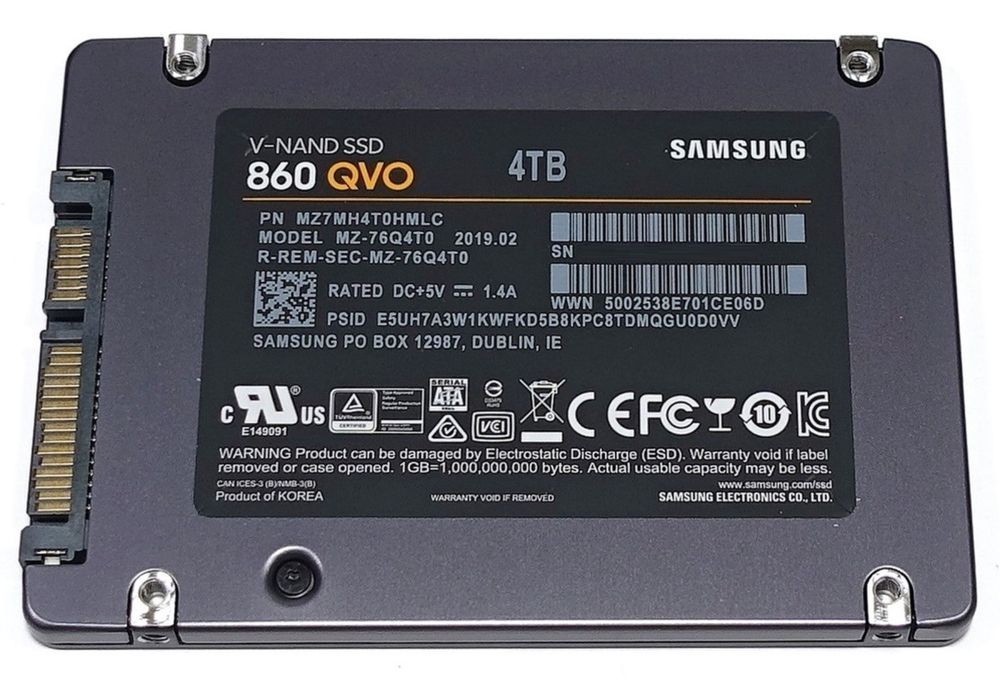 SSD диск Samsung 4TB
