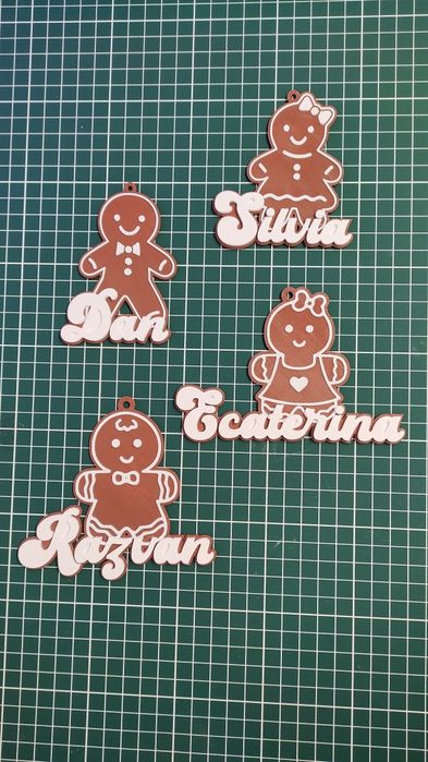 Omuleti turta dulce printati 3D