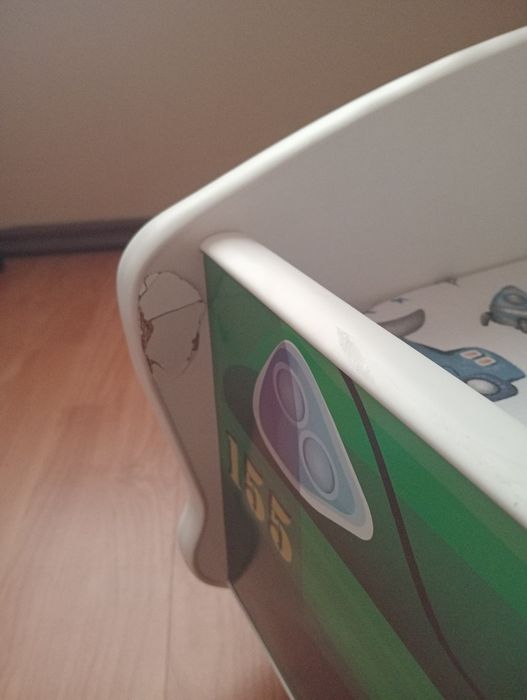 Pat de copii 160x80 cu saltea+ cadou hinta copii