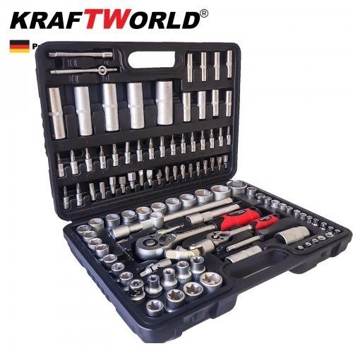 Професионален комплект гедоре 108 Части KRAFTROYAL