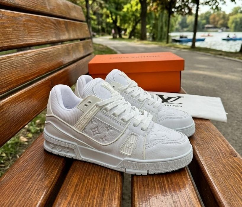 Adidasi LV Trainer Alb - Full Box
