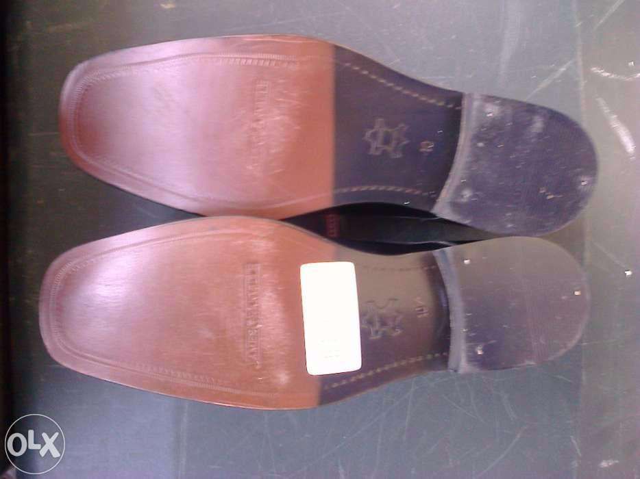 Pantofi barbati noi: nunta,ocazii piele negri James Granville nr 44-45